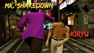 Kazuma Kiryu vs. Mr. Shakedown | 5 Rounds With Each Style (NO DAMAGE X5) (No Equipment) [Legend]