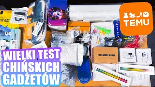 40 CHIŃSKICH GADŻETÓW Z TEMU - WIELKI TEST! 😱😈