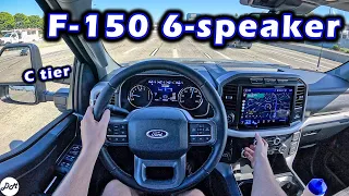 2023 Ford F-150 – 6-speaker Sound System Review