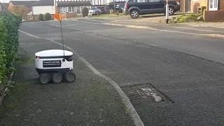 robot delivery Northampton