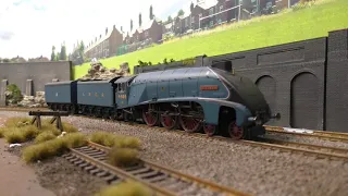 Mini running session with LNER 4464 Bittern