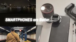 iPhone 12 Pro Max Cinematic 4K: New York City - SandMarc Anamorphic Lens 2022