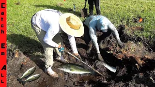 DISCOVERING FISH Living in UNDERGROUND LAKE CAVE SYSTEM deep below BACKYARD!