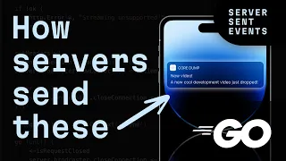 Server Sent Events Explained with Go!