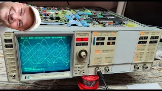 HP 1980B oscilloscope Measurement System Analog/Digital 100MHz