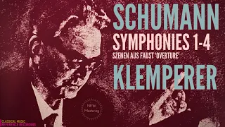 Schumann - Complete Symphonies Nos.1 'Spring', 2, 3 'Rhenish', 4 (reference record.: Otto Klemperer)