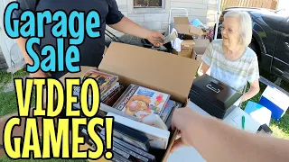 These Garage Sales DID Have Video Games