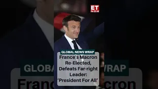 Global News Wrap: Macron Re-Elected As President | Elon Musk Twitter Deal | Markets | #shorts