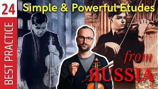Simple & Powerful Violin Etudes [only known in Russia] PART 1