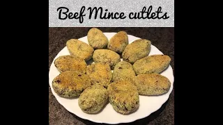 Goan Beef Mince Cutlets Recipe/ Goan Fast Food/ Yummy.