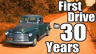 1949 Chevy 3100 First Drive in 30 years