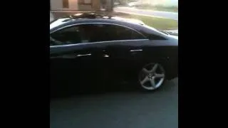 Mercedes cls 55 amg kompressor burnout