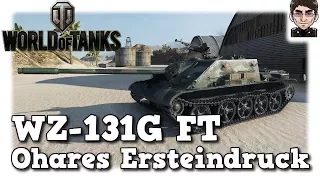 World of Tanks - WZ-131G FT, Ohares Ersteindruck [deutsch | gameplay]