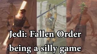 Jedi: Fallen Order Being a Silly Game for 8.5 minutes.