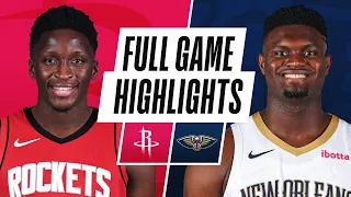 Game Recap: Rockets 126, Pelicans 112