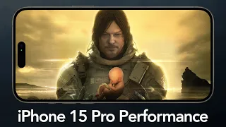 Death Stranding iPhone 15 Pro Performance Review - Struggles to Maintain 30 FPS