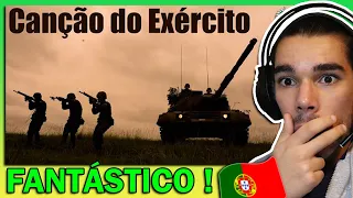Português reage à CANÇÃO do EXÉRCITO BRASILEIRO !