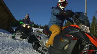 Snowmobile Tours at Big White Ski Resort