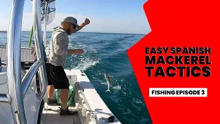 Easy Spanish Mackerel fishing in North Carolina