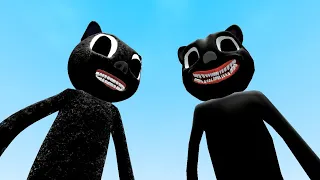 NEW CARTOON CAT VS OLD CARTOON CAT!! Garry's Mod [Cartoon Cat Siren Head Trevor Henderson] Gameplay