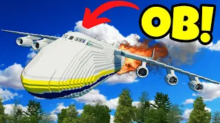 OB Caused Our Plane to EXPLODE and Crash in Stormworks Multiplayer!