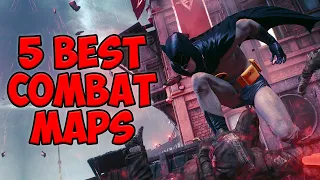 5 Best Combat Challenge Maps in the Batman Arkham Series