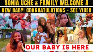 Sonia Uche and Her Family Welcome a New Baby 🐥💃, Uche Nancy, Chinenye Nnebe & Others Celebrate 🎉🥂