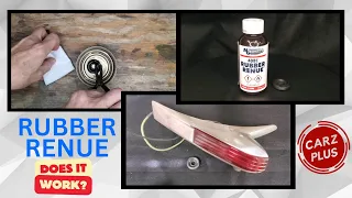 Rubber Renew Does it Work?   Small Rubber Parts Restoration