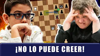 ¡¡BÁRBARO!! GRAN MAESTRO es SUPERADO Y NO SUPO QUÉ PASO ante el PRODIGIO ORO de 10 AÑOS