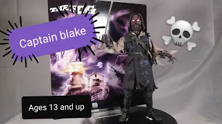 NECA 8-inch retro cloth the fog Captain Blake figure unboxing and review