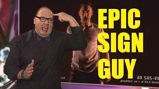 Epic Sign Guy (Eurovision 2015 pre-contest in Sweden)