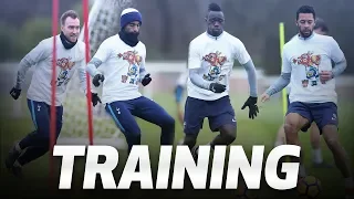 TRAINING | SPURS TRAIN AHEAD OF ARSENAL DERBY CLASH