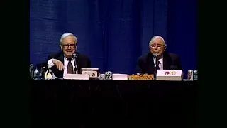 Charlie Munger: 'We have a rising young man here named Warren Buffett' (2008)