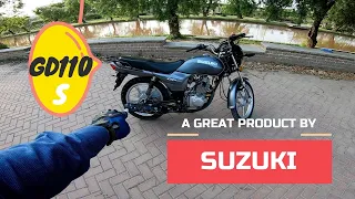 14000KM -  REVIEW & RIDE ON SUZUKI GD110S IN LAHORE PAKISTAN 2020