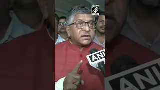 Bihar: “They wanted revenge on BJP for asking resignation from Tejashwi Yadav…” says RS Prasad
