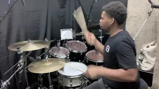 Jermaine Poindexter - "Tension" Drum Cover