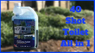 40 Shot Toilet Cassette All-in-One :| Saving money (2020)