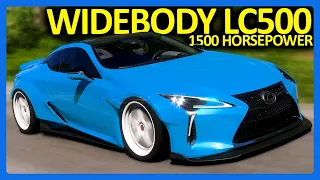 Forza Horizon 5 : WIDEBODY Lexus LC500 Customization!! (FH5 Lexus LC500)