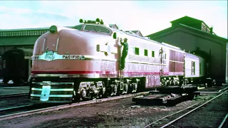 Union Pacific Steam Streamliner Montage