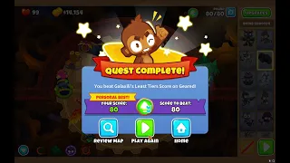 How To Beat The Grow Less Than Galaxili BTD6 Challenge!