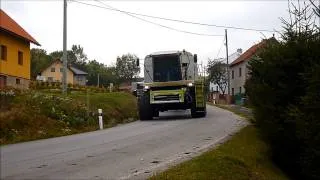 Claas Lexion 480, 440 a Claas Mega Dominator 218 [HD]