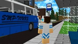 ANDEI DE ÔNIBUS NO MINECRAFT!!