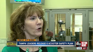 Tampa leaders release electric scooter safety plan