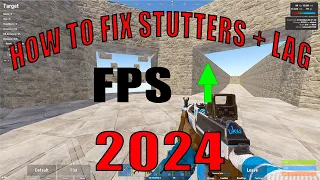 HOW TO FIX RUST STUTTER/LAG ISSUE (2024 GUIDE)