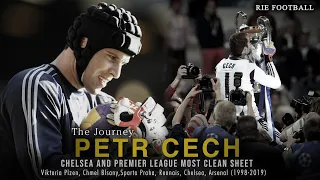 PETER CECH: GOALKEEPER WITH THE MOST CLEAN SHEETS IN THE ENGLISH LEAGUE