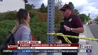 CA Elementary school evacuated after parent barricaded in classroom