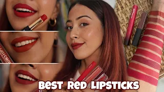 *TOP* 10 Red Lipsticks Starting at ₹80 for Brown/Indian Skintones