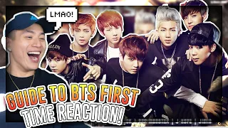 FIRST TIME REACTING TO WHO IS BTS??  // a meme-filled guide to bts!