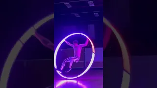 Amazing Cyr Wheel Acrobatics Performance