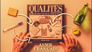 ASMR | Page Turning à travers les Objets Français CULTES 🔎📖